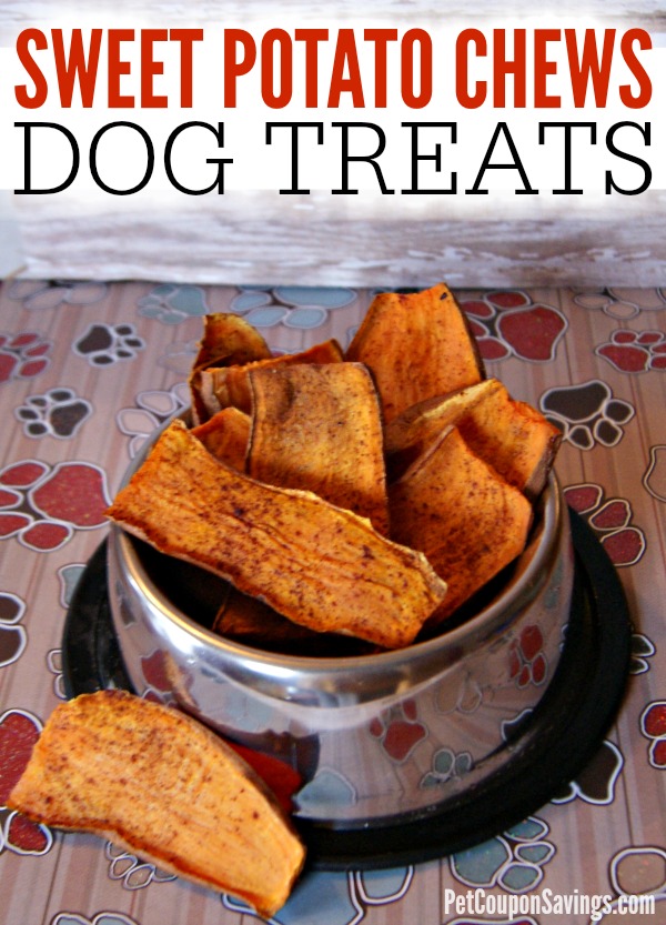 Homemade Sweet Potato Chews Dog Treats