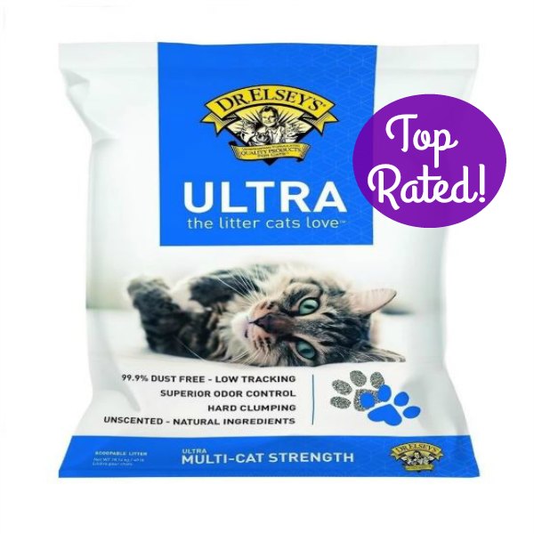 Dr. Elsey's Cat Ultra Premium Clumping Cat Litter Only 17.49 for 40