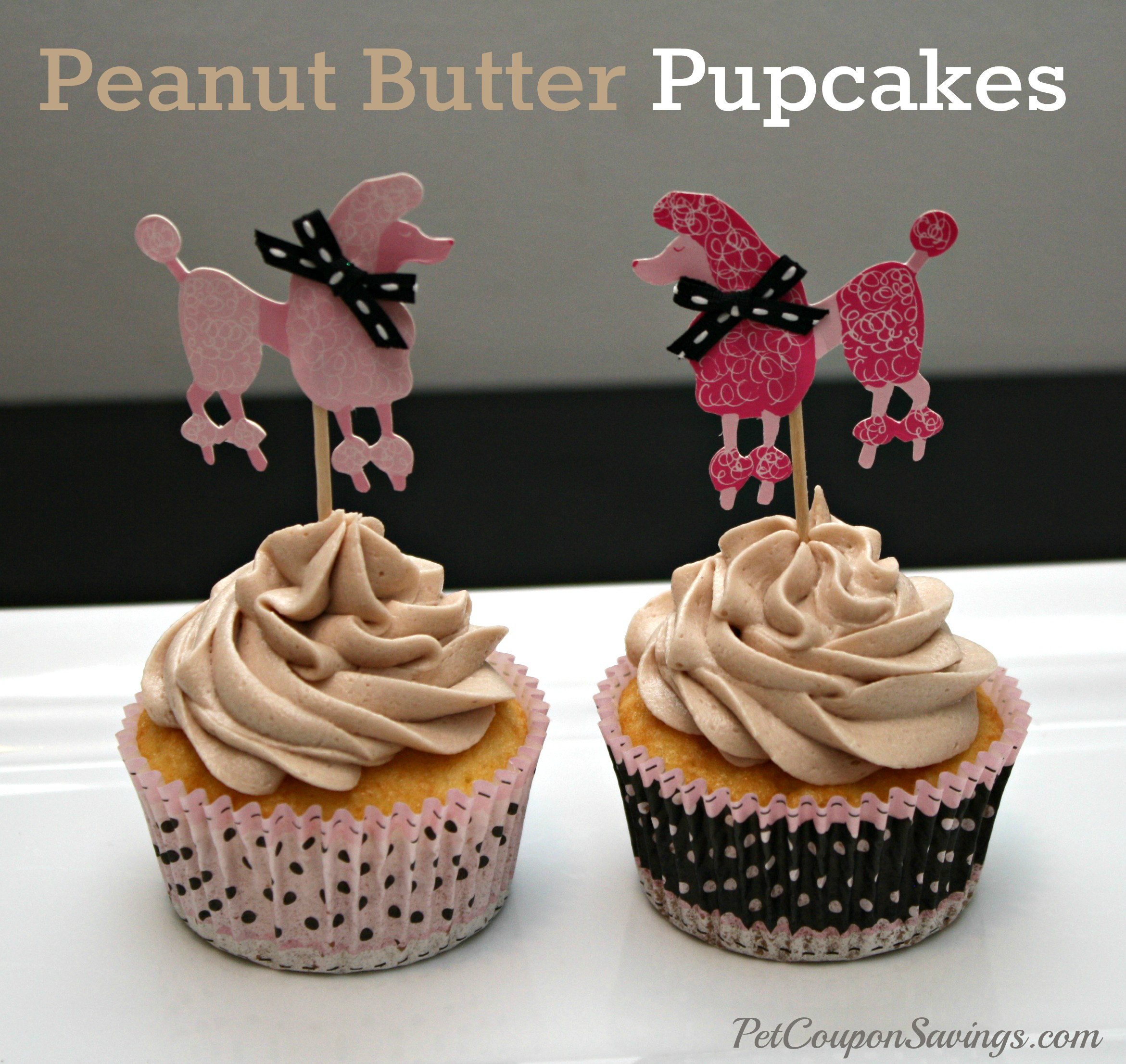 Peanut Butter Pupcakes
