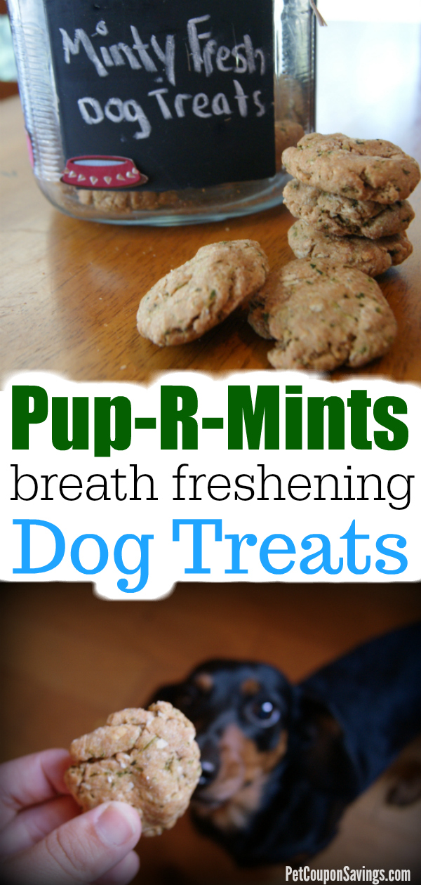 Homemade Breath Freshening Dog Treats
