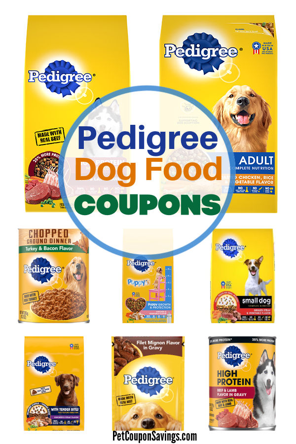 Pedigree Dog Food Coupons 2023 Pet Coupon Savings