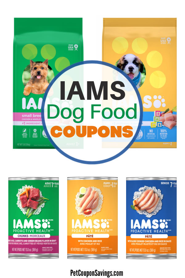 IAMS Coupons Dog Food, 2023 Pet Coupon Savings