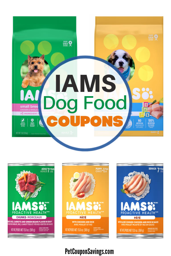 IAMS Coupons Dog Food 2023 Pet Coupon Savings