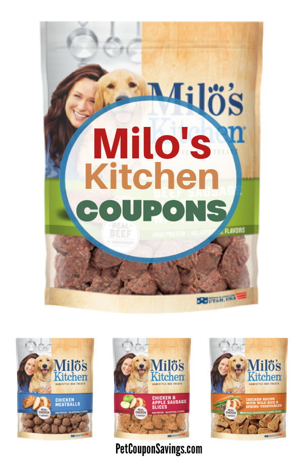 Milo's Kitchen Coupons, 2023 Pet Coupon Savings