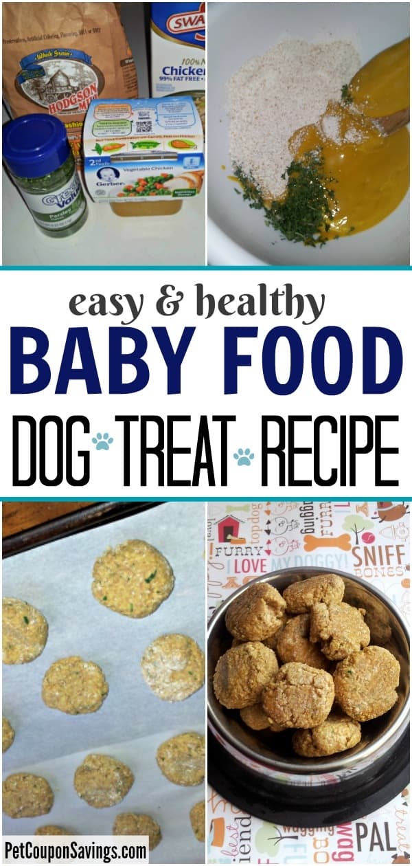 Baby Food Dog Treats Recipe Only 2 Ingredients! Pet Coupon Savings