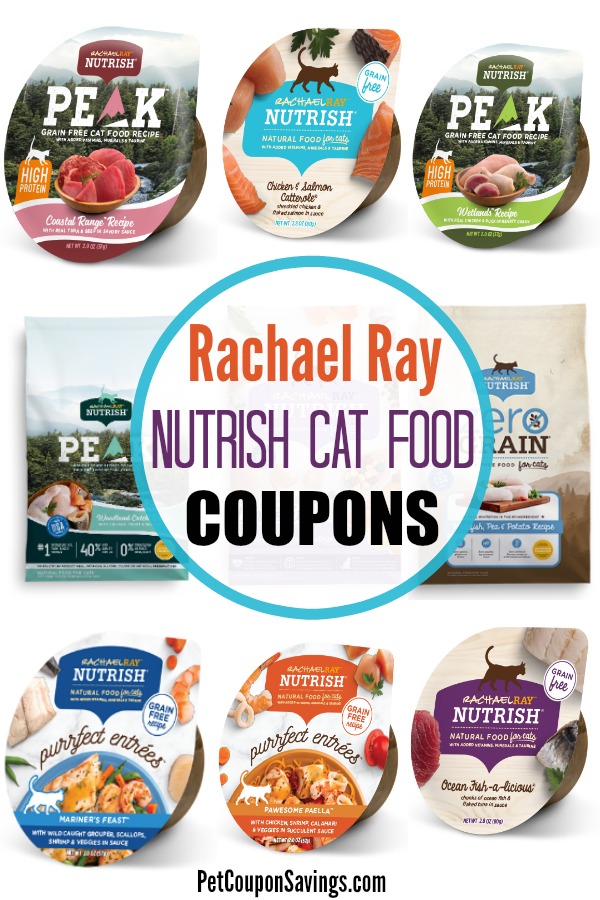 Rachael Ray Nutrish Cat Food Coupons, 2021 Pet Coupon Savings