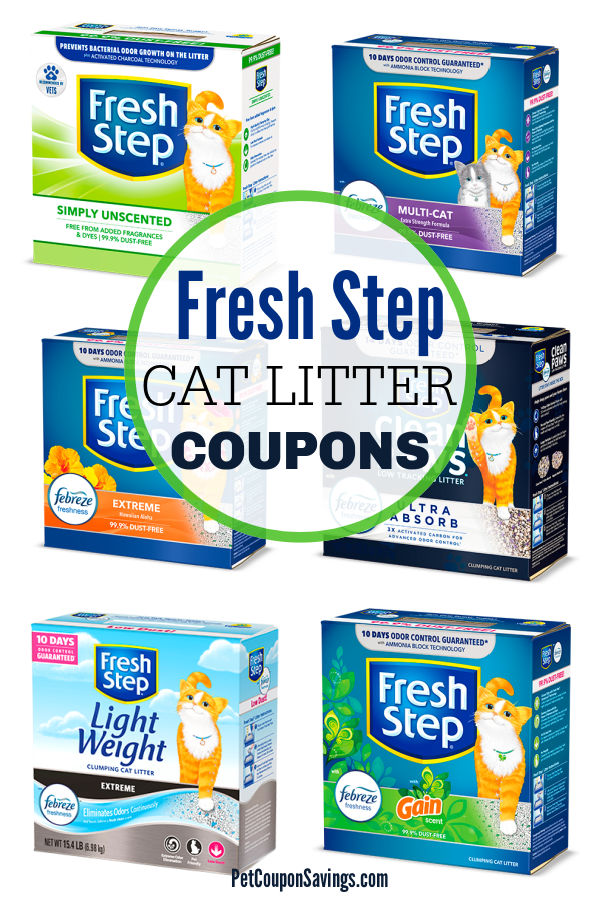 Fresh Step Cat Litter Coupons 2023 Pet Coupon Savings