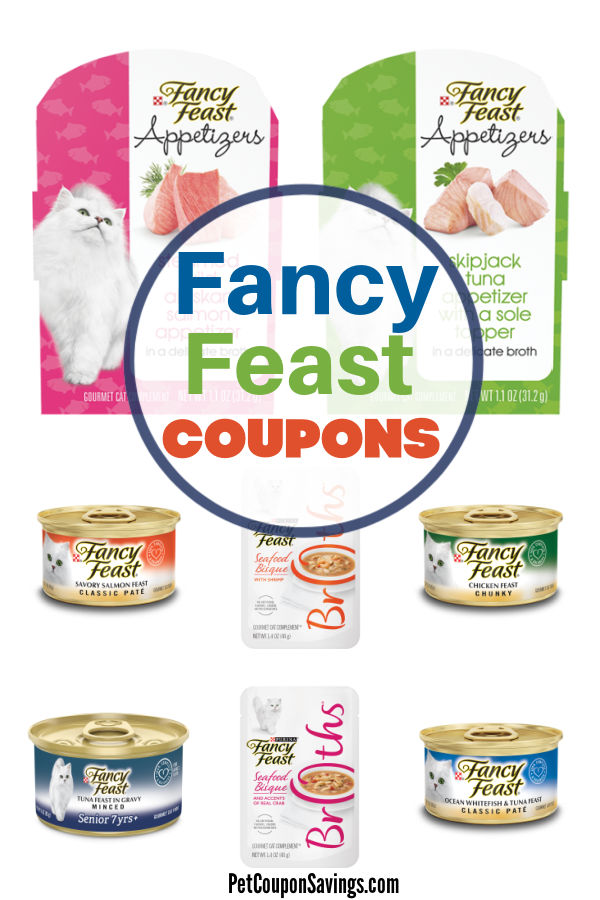 Fancy Feast Canned Cat Food Coupon, 2023 Pet Coupon Savings
