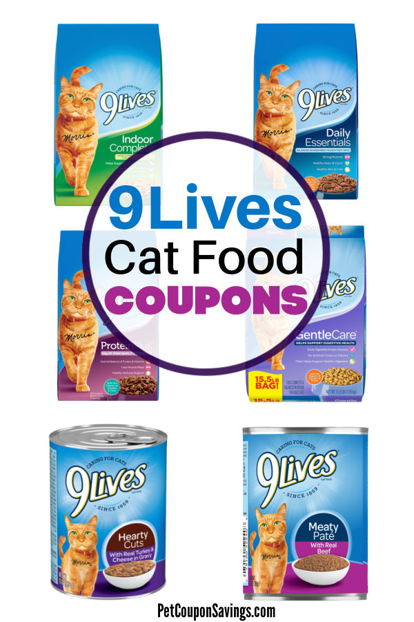 9Lives Cat Food Coupons 2023 Pet Coupon Savings