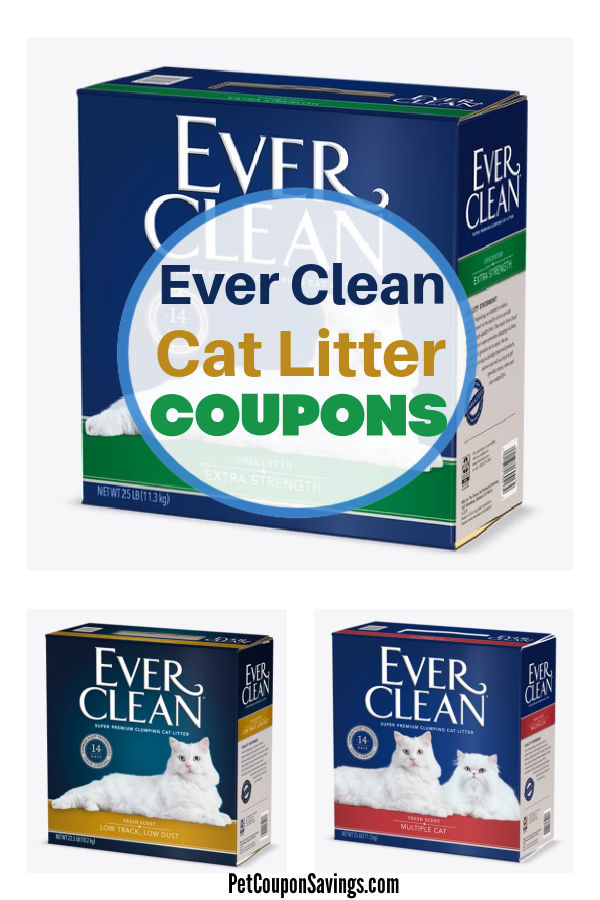 Ever Clean Cat Litter Coupons, 2022 Pet Coupon Savings