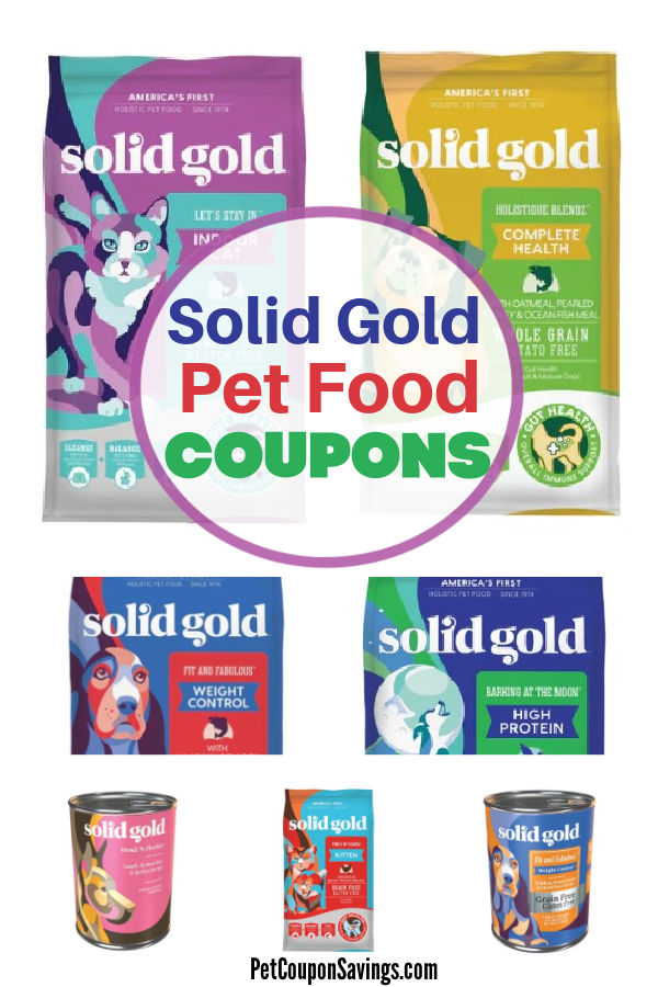 Solid Gold Coupons 2023 Pet Coupon Savings